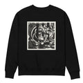 Black Sweater Lizards Print Premium