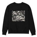 Black Sweater From The Animal Legend Genius Print Premium
