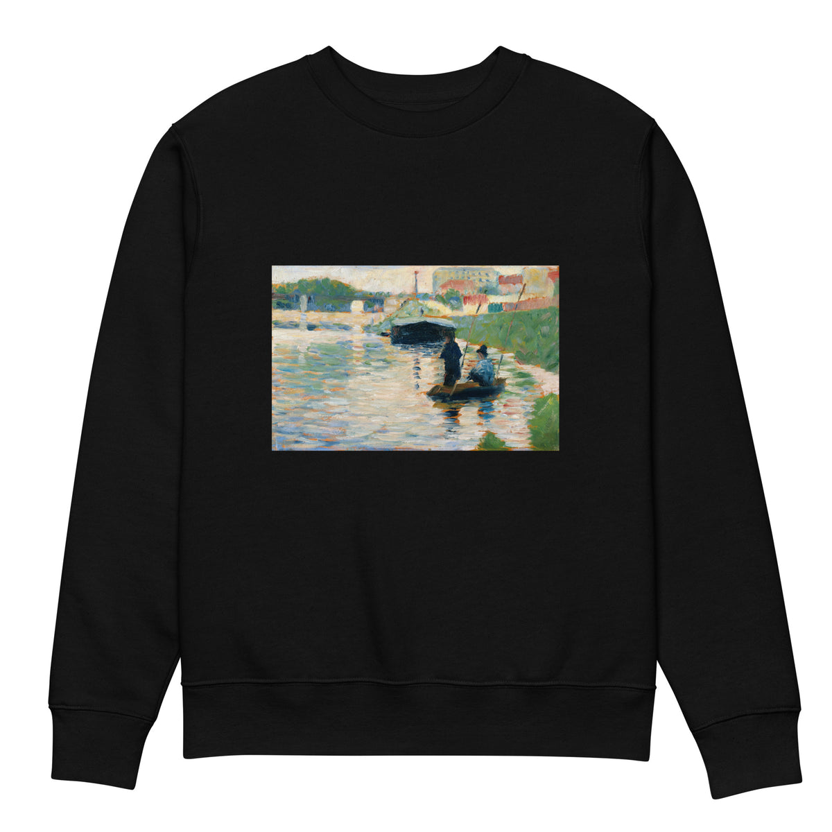 Black Sweater View Of The Seine Premium