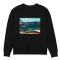 Black Sweater The Harbor Monhegan Coast Maine Premium