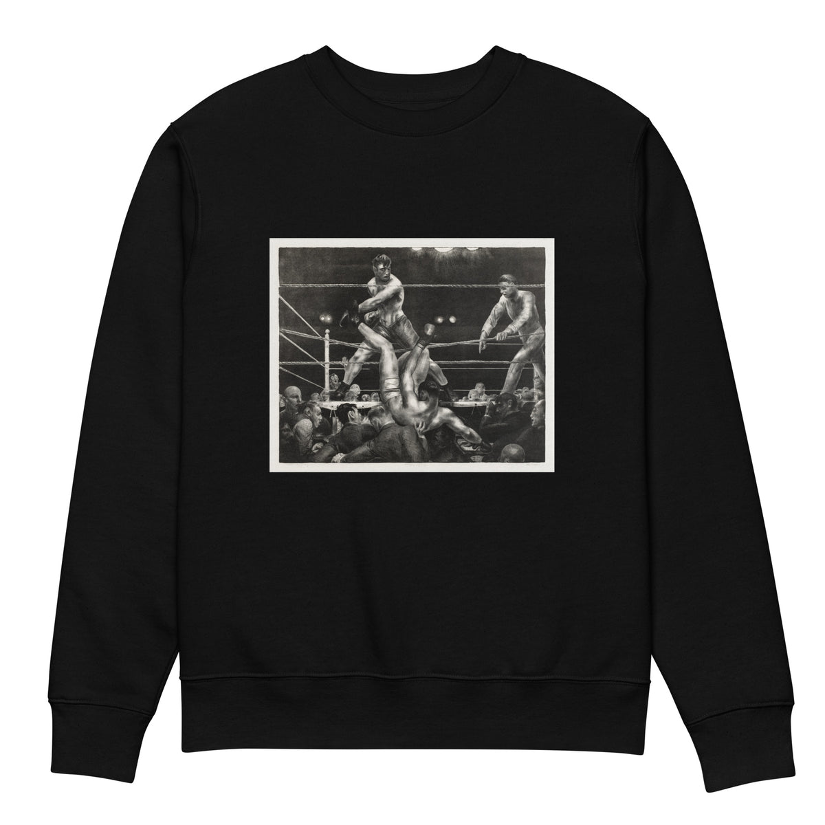 Black Sweater Dempsey And Firpo Print Premium