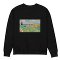 Black Sweater A Summer Landscape Premium