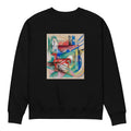 Black Sweater Landscape With Animals Premium