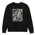 Black Sweater Animal Legend Tierlegende Print Premium