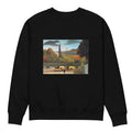 Black Sweater Henri Rousseau Seine And Eiffel-Tower In The Sunset Famous Painting Premium