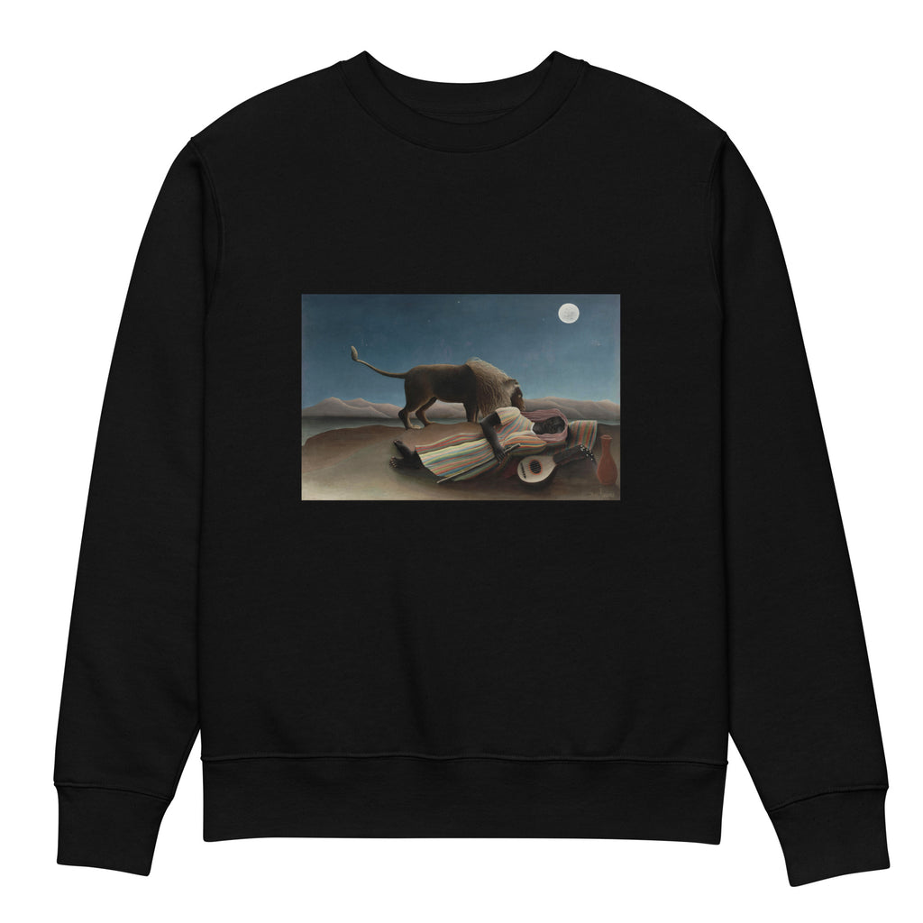 Black Sweater Henri Rousseau The Sleeping Gypsy La Bohemienne Endormie Famous Painting Premium