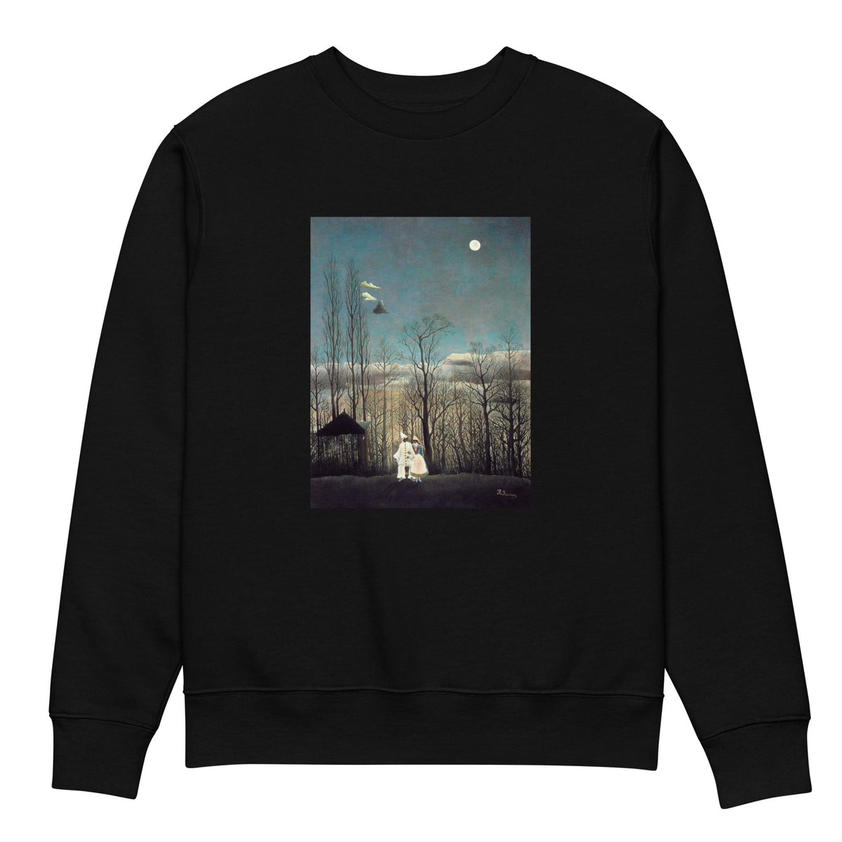 Black Sweater Henri Rousseau Carnival Evening Famous Painting Premium
