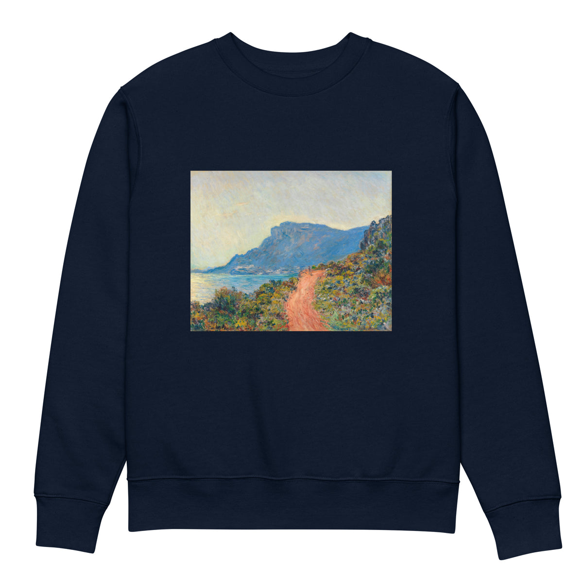Navy Sweater La Corniche Near Monaco Premium