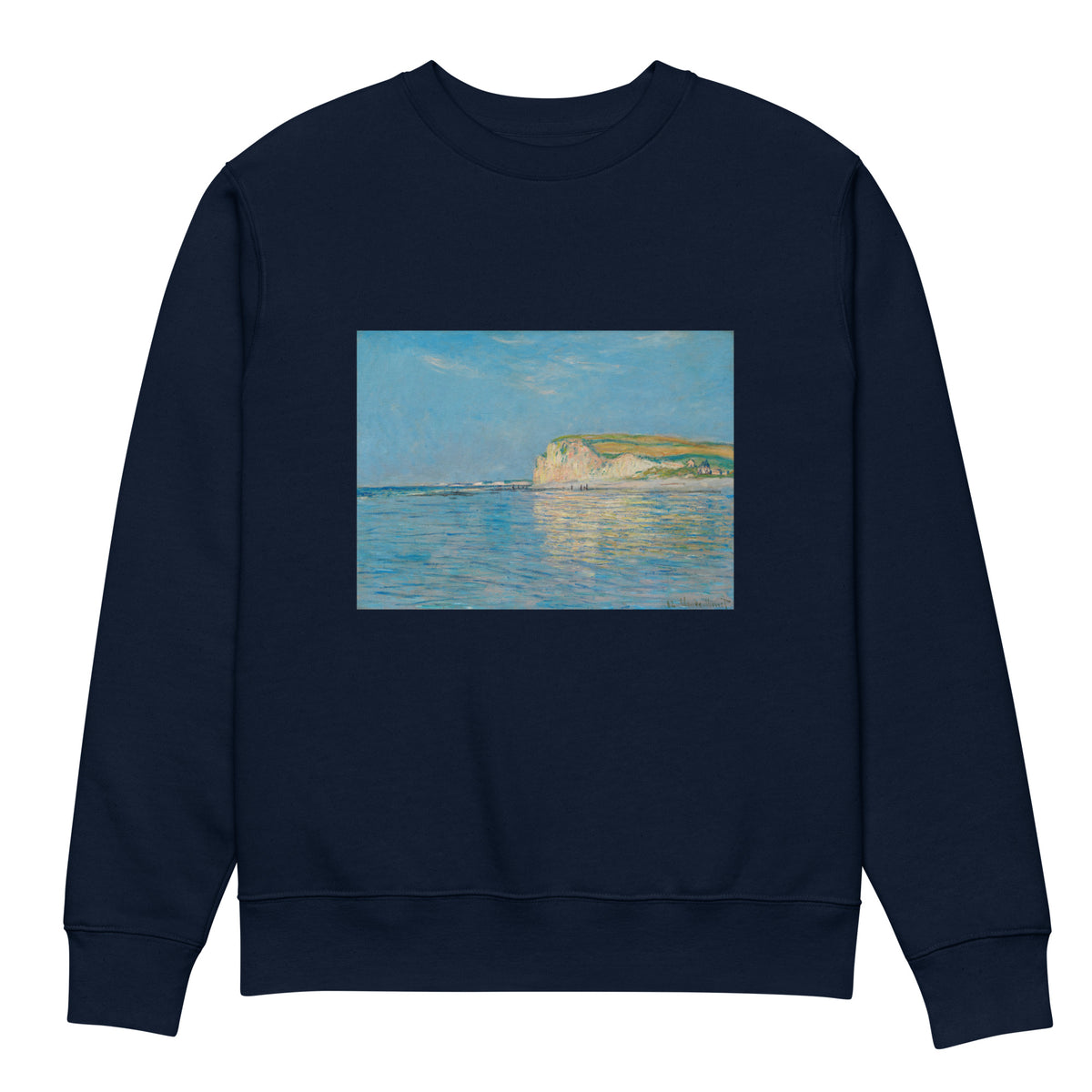 Navy Sweater Low Tide At Pourville Near Dieppe Premium