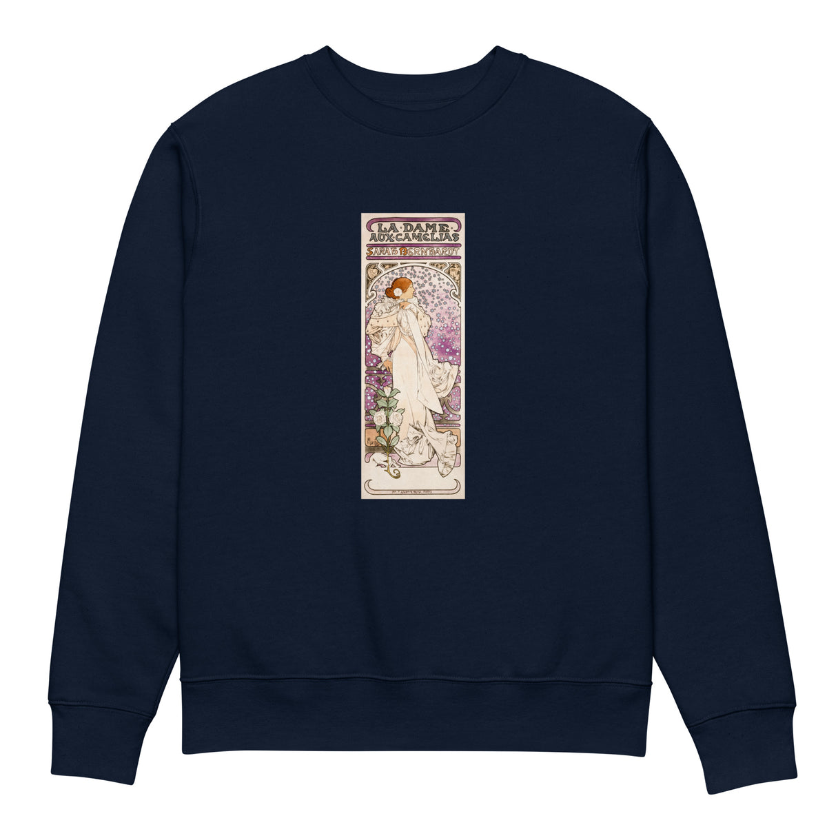 Navy Sweater La Dame Aux Camelias Sarah Bernhardt Premium