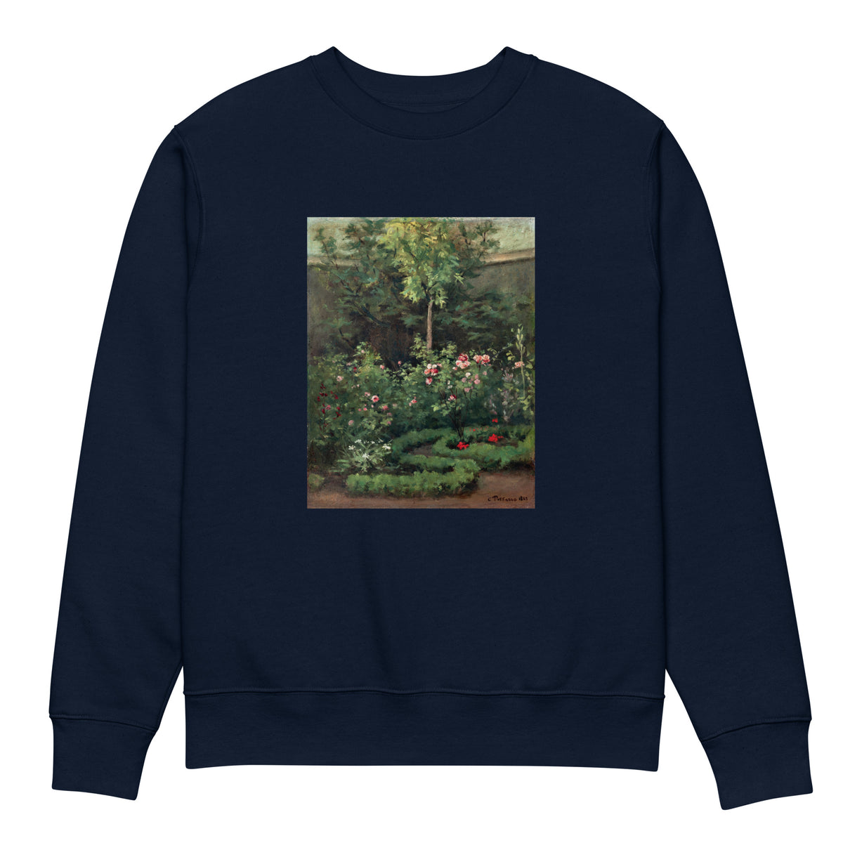 Navy Sweater A Rose Garden Premium