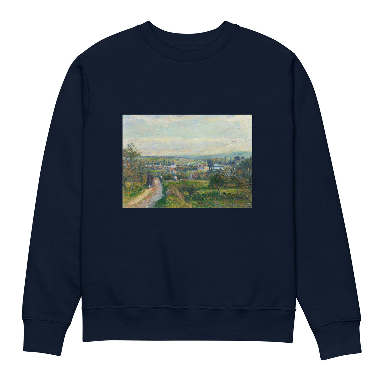Navy Sweater View Of Saint-Ouen-L Aumone Premium
