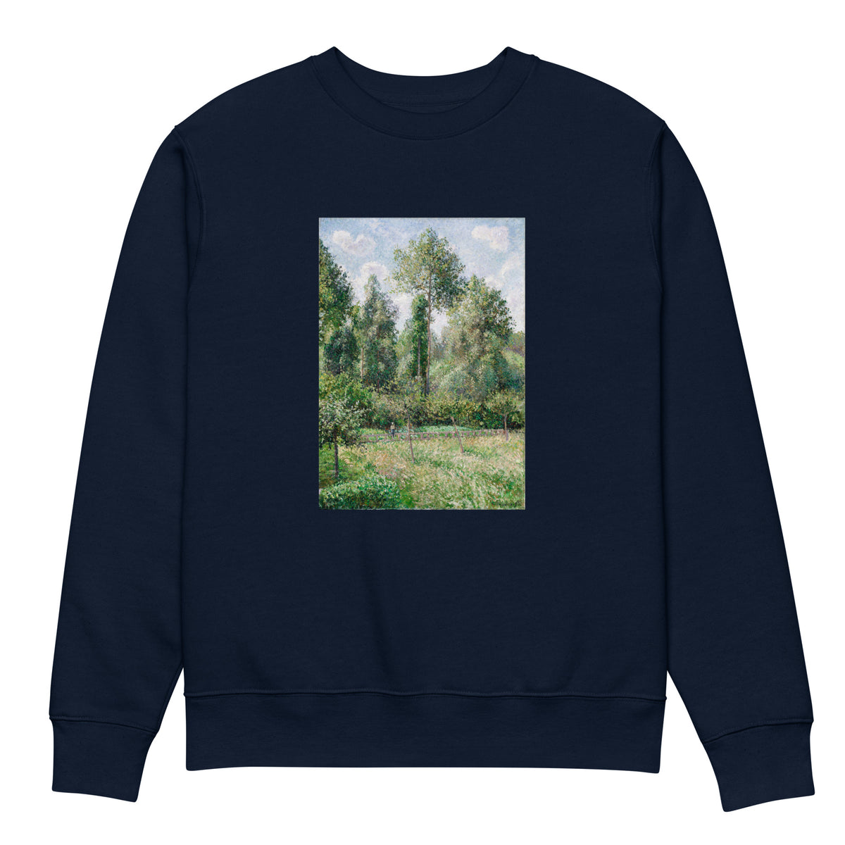 Navy Sweater Poplars Eragny Premium