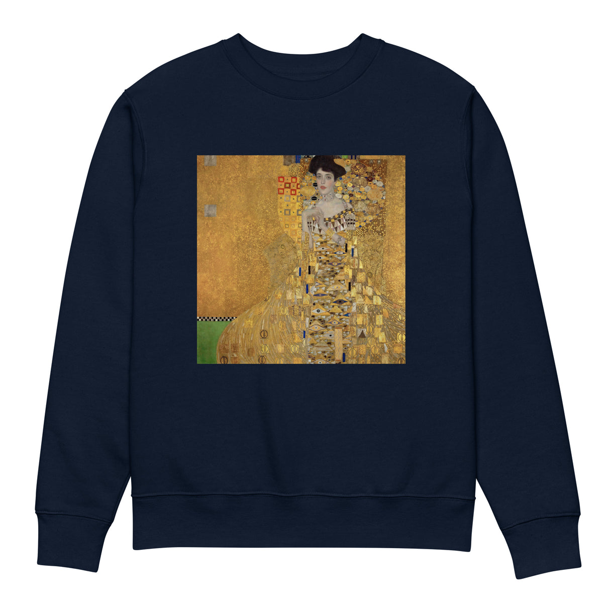Navy Sweater Gustav Klimt Portrait Of Adele Bloch-Bauer I Famous Painting Premium