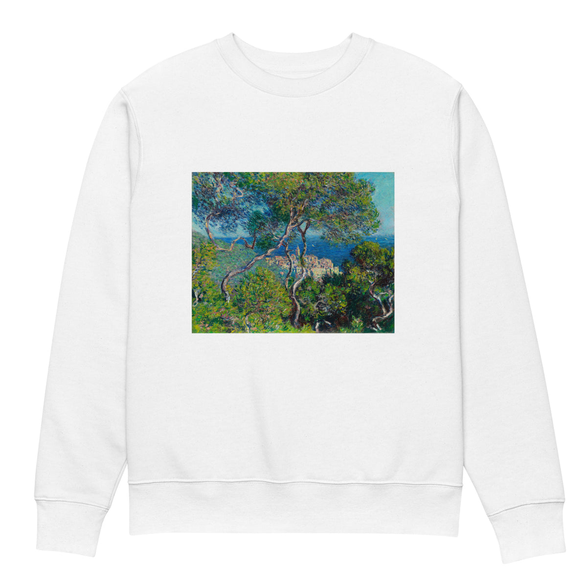 White Sweater Bordighera Premium