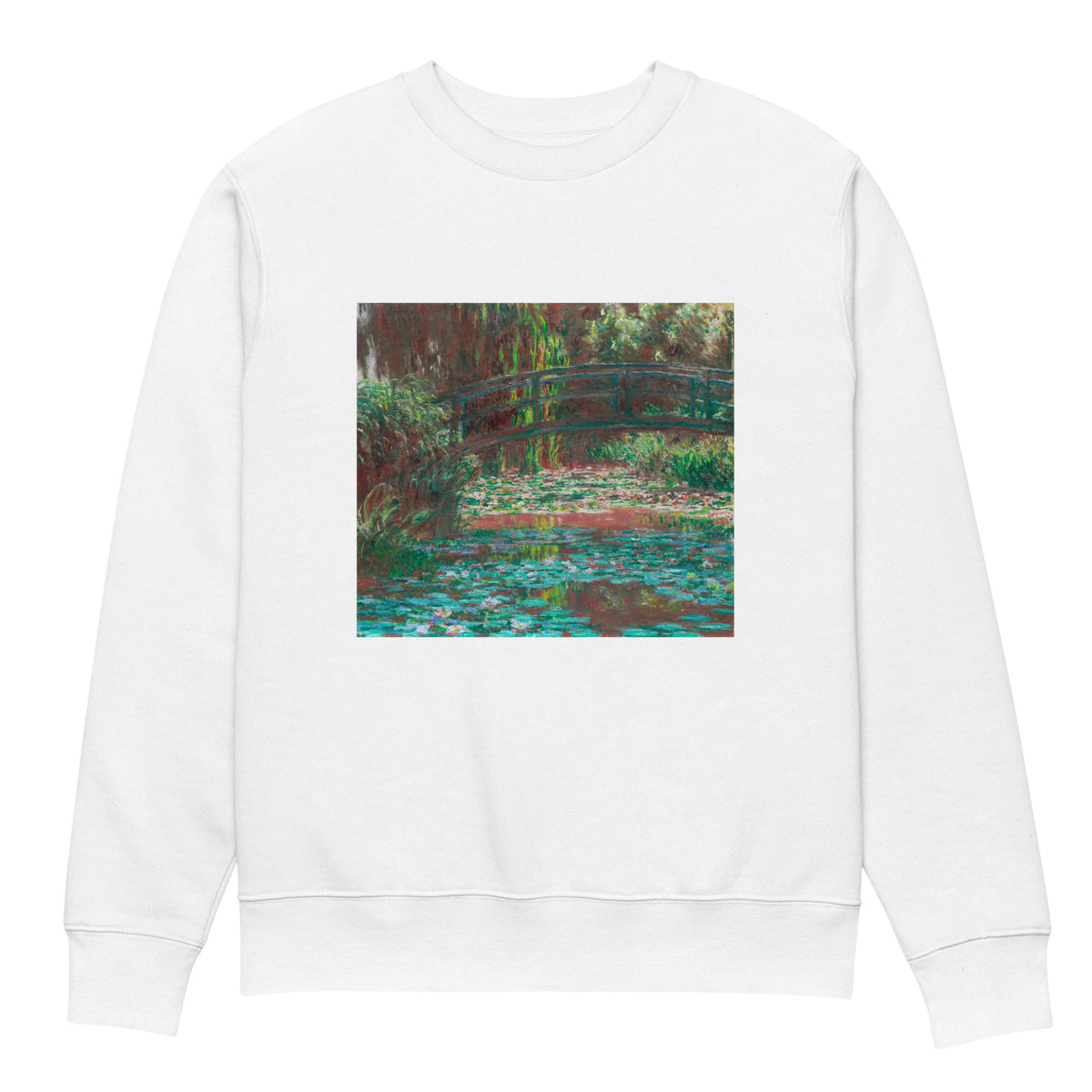 White Sweater Water Lily Pond Premium