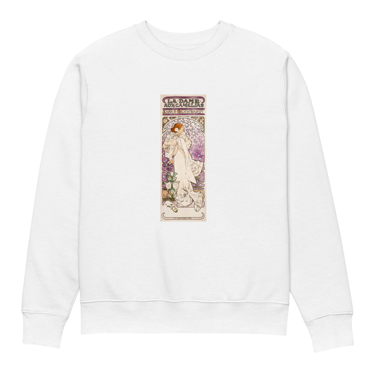White Sweater La Dame Aux Camelias Sarah Bernhardt Premium