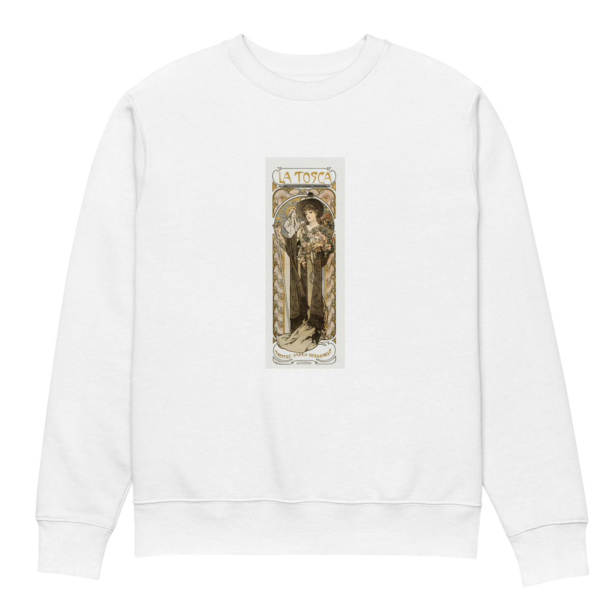 White Sweater La Tosca Sarah Bernhardt - Alphonse Maria Mucha 1869 Premium