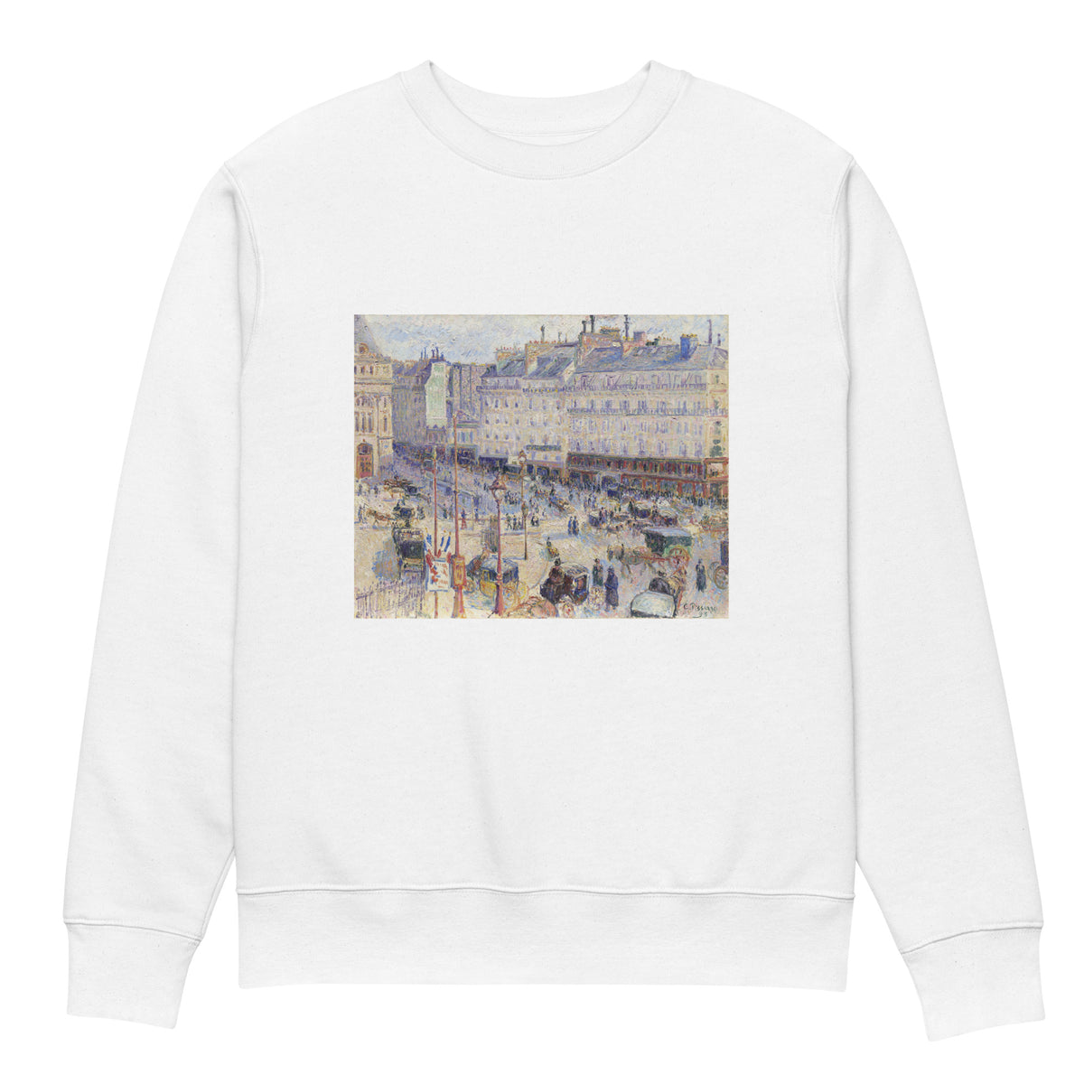 White Sweater The Place Du Havre Paris Premium