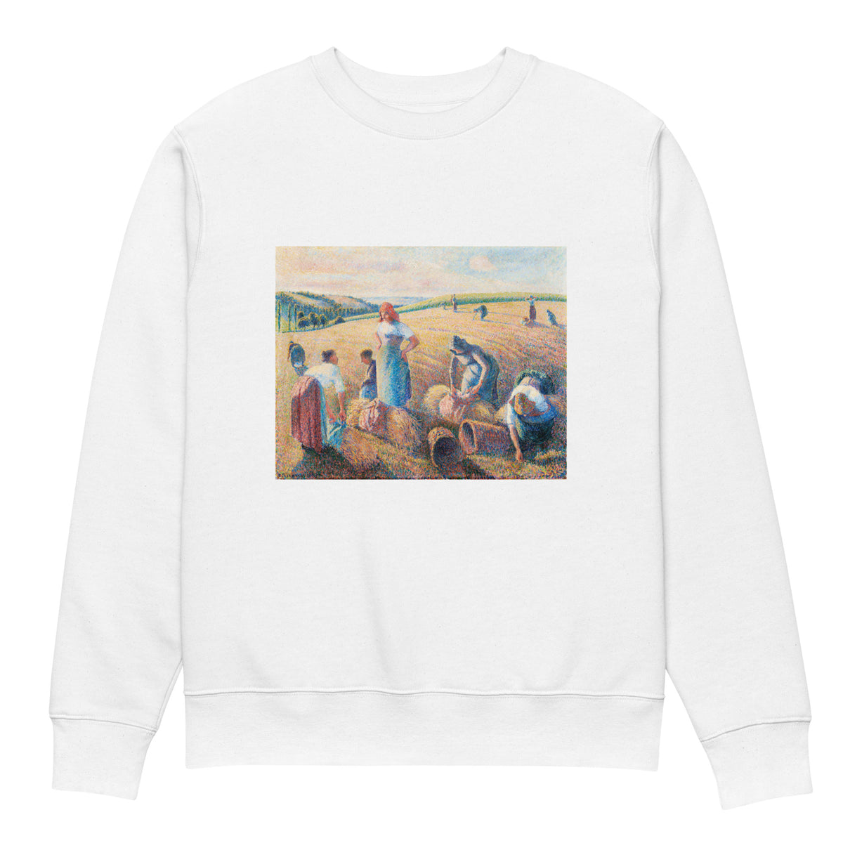 White Sweater The Gleaners Painting In High Resolution Premium