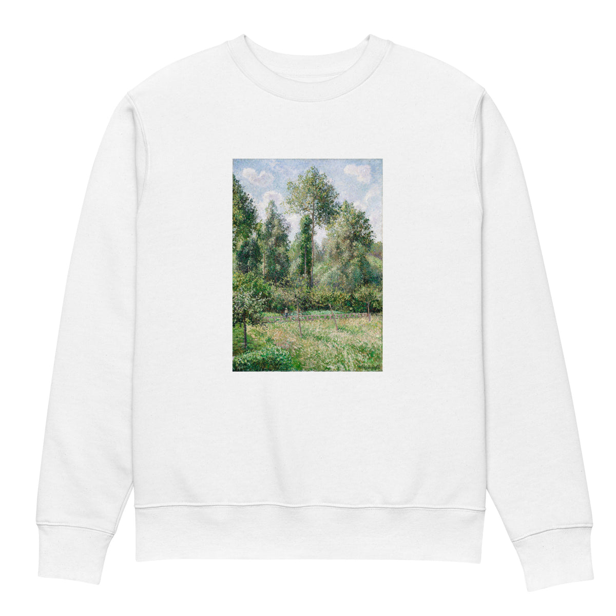 White Sweater Poplars Eragny Premium