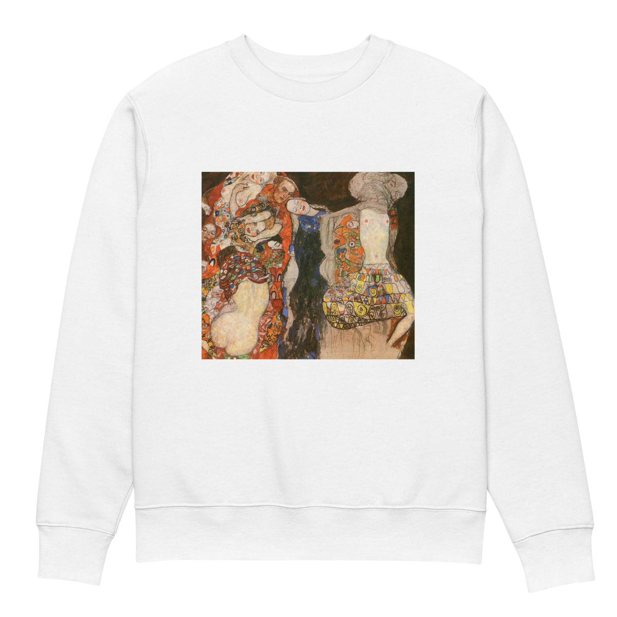 White Sweater Gustav Klimt The Bride Famous Painting Premium