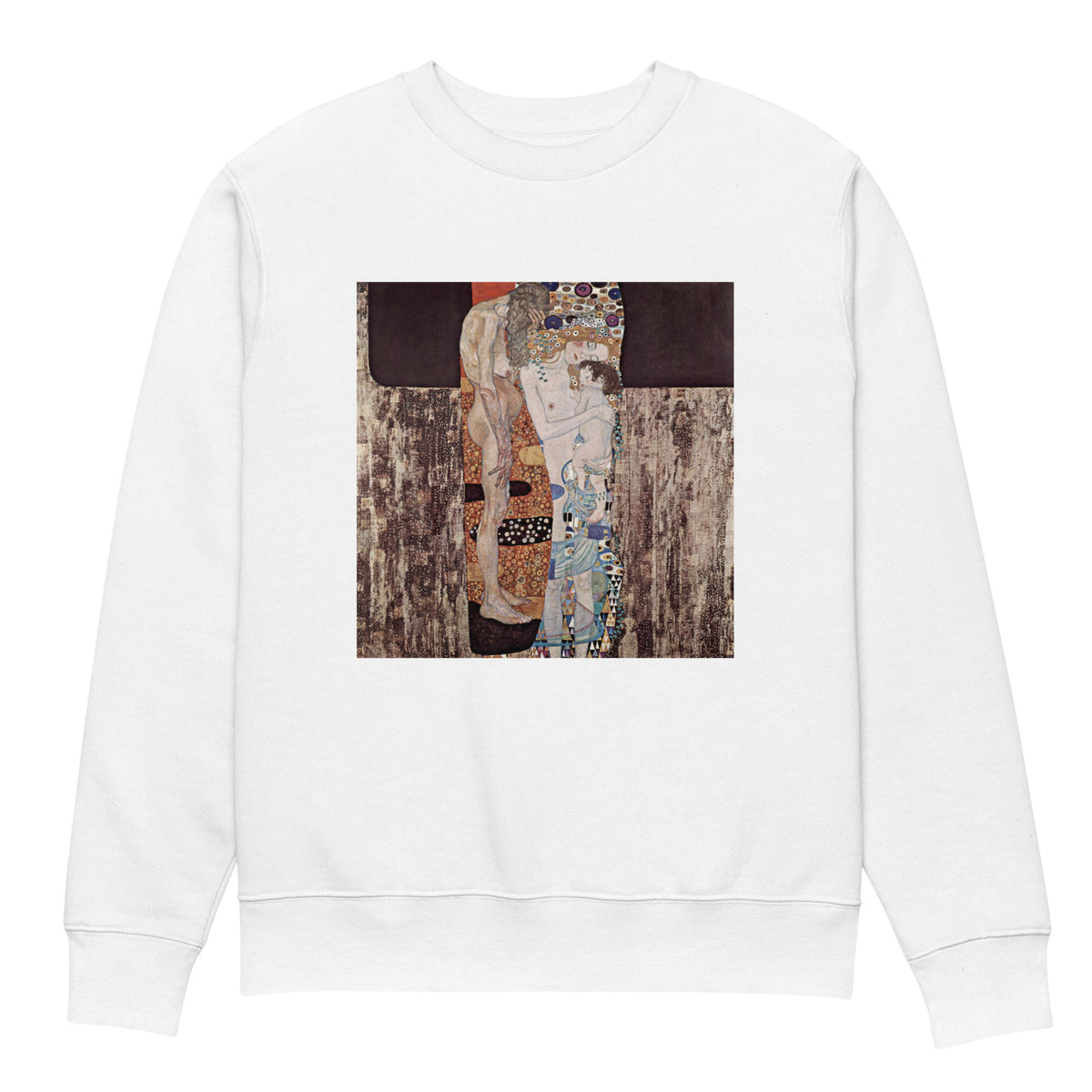 White Sweater Gustav Klimt The Three Ages Of The Woman Famous Painting Premium