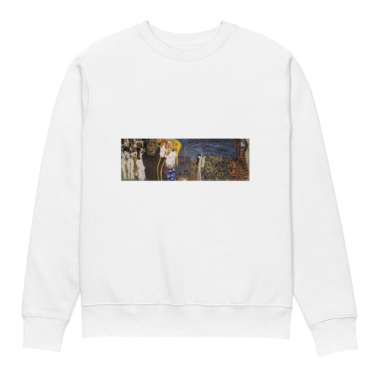 White Sweater Gustav Klimt The Hostile Powers Famous Painting Premium