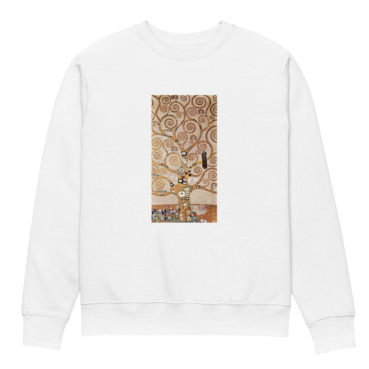 White Sweater Gustav Klimt L Arbre De Vie Famous Painting Premium