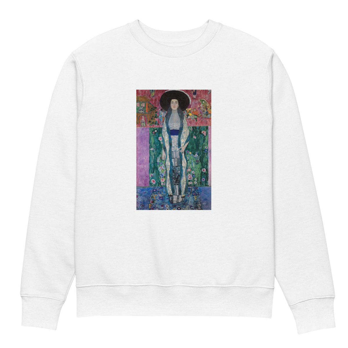 White Sweater Gustav Klimt Portrait Of Adele Bloch-Bauer Famous Painting Premium