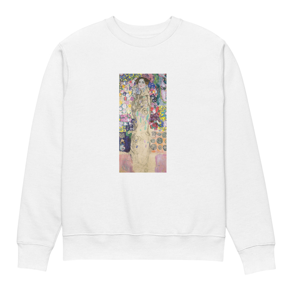 White Sweater Gustav Klimt Portrait Of Maria Munk Famous Painting Premium