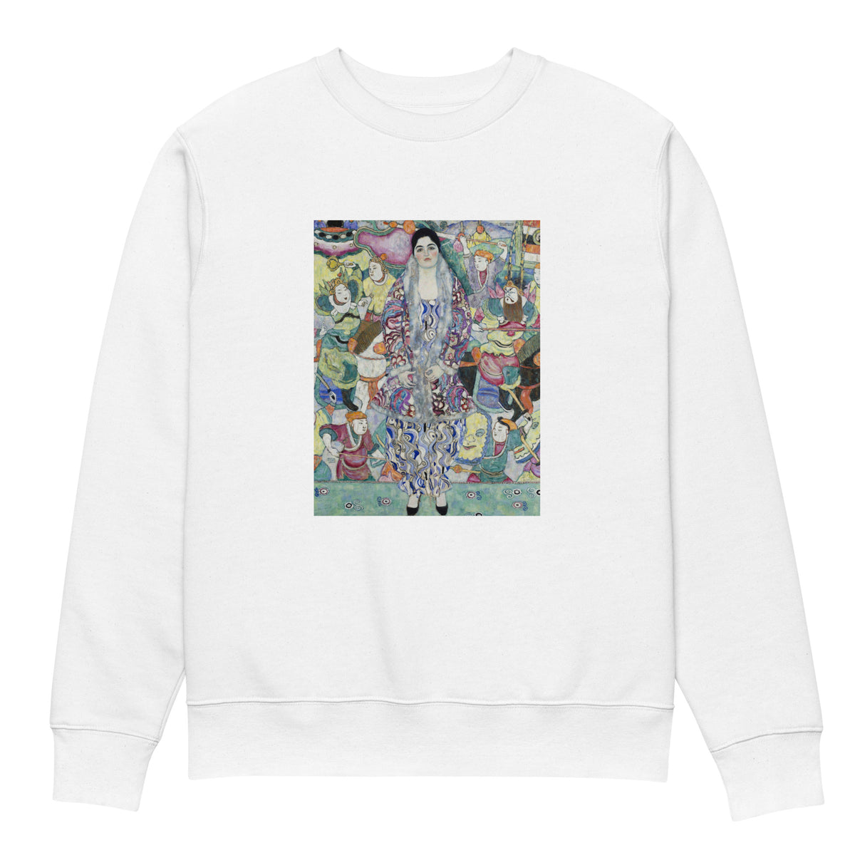 White Sweater Gustav Klimt Portrait Of Friederike Maria Beer Famous Painting Premium