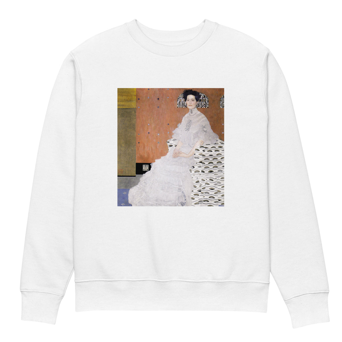 White Sweater Gustav Klimt Bildnis Fritza Riedler Famous Painting Premium