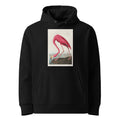 Black Hoodie Pink Flamingo - John James Audubon 1827 Premium