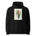Black Hoodie Rose-Hill Parakeet Platycercus Eximius Illustrated - Elizabeth Gould 1804 Premium