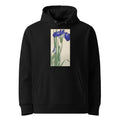 Black Hoodie Blue Irises - Ohara Koson 1900 Premium