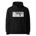 Black Hoodie Birds At Full Moon - Ohara Koson 1900 Premium