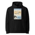 Black Hoodie Five Seagulls Above Turbulent Sea - Ohara Koson 1900 Premium