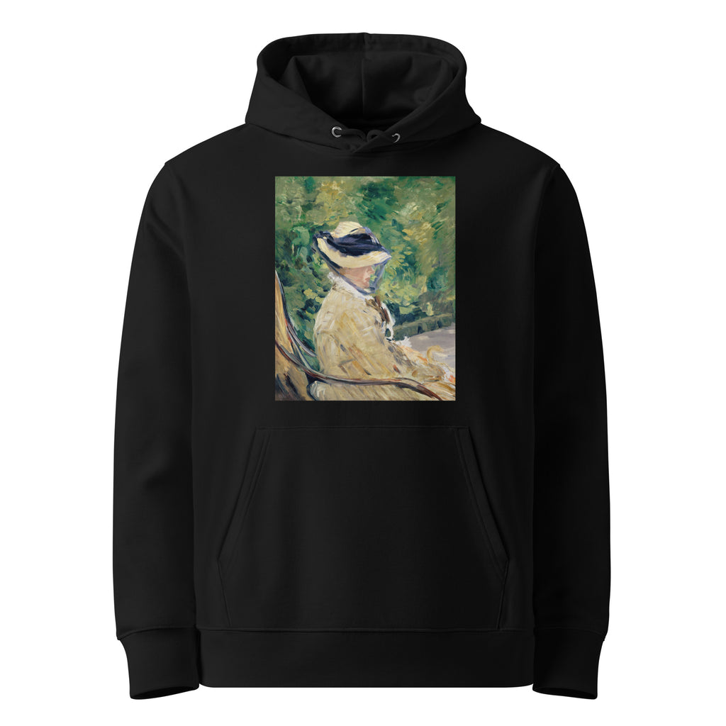 Black Hoodie Madame Manet Suzanne Leenhoff 1830 1906 At Bellevue Painting In High Resolution Premium
