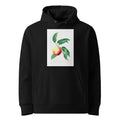 Black Hoodie Peach Fruit On A Branch - Pierre-Joseph Redoute 1759 Premium