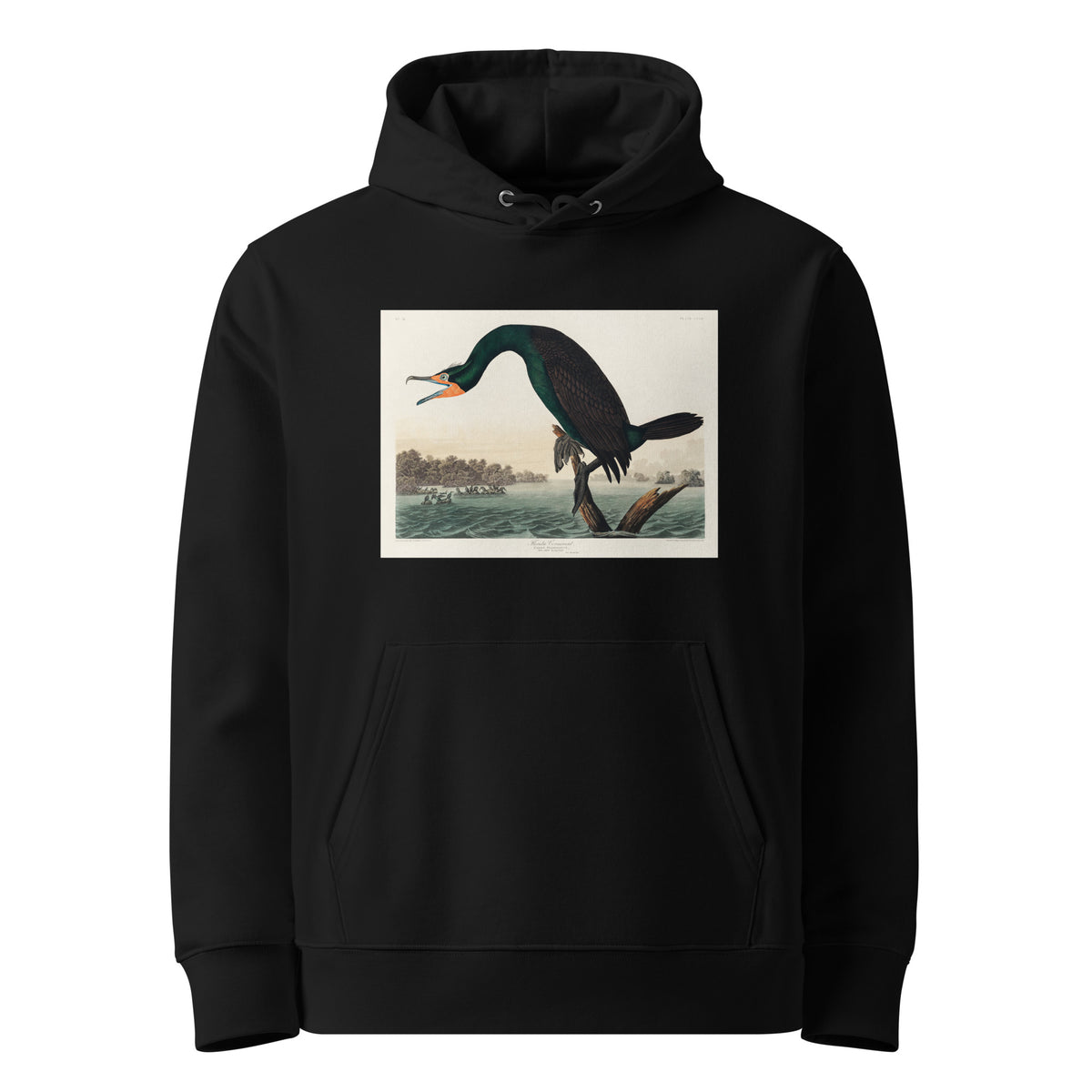 Black Hoodie Florida Cormorant Premium