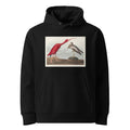 Black Hoodie Scarlet Ibis - John James Audubon 1827 Premium