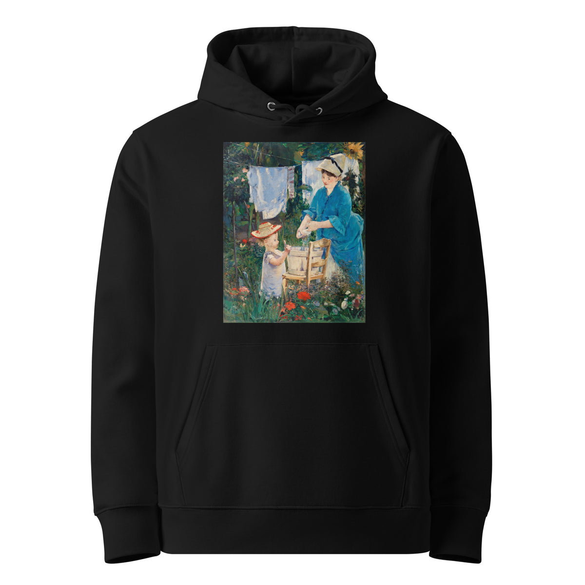 Black Hoodie Laundry Le Linge Painting In High Resolution Premium