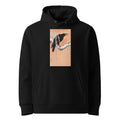 Black Hoodie Crow On Snowy Branch - Ohara Koson 1900 Premium