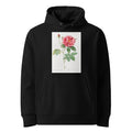 Black Hoodie French Rose Also Known As Ordinary Provins Rosebush Rosa Galluca Offuenalis Premium