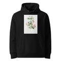 Black Hoodie Flesh-Pink Multiflora Rosa Multiflora Carnea Premium