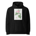 Black Hoodie Rosa Bifera Officinalis Also Known As Rose Of Perfume Premium