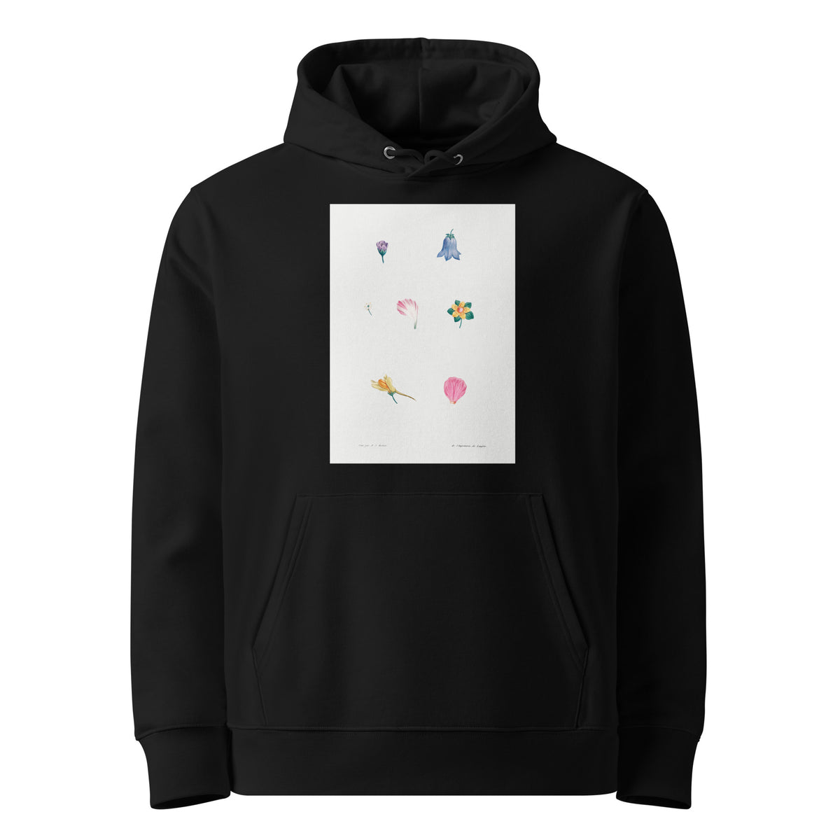 Black Hoodie Flower Set Redoute 1759 II Premium