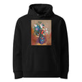 Black Hoodie Bouquet Of Flowers 1900 1905 Premium