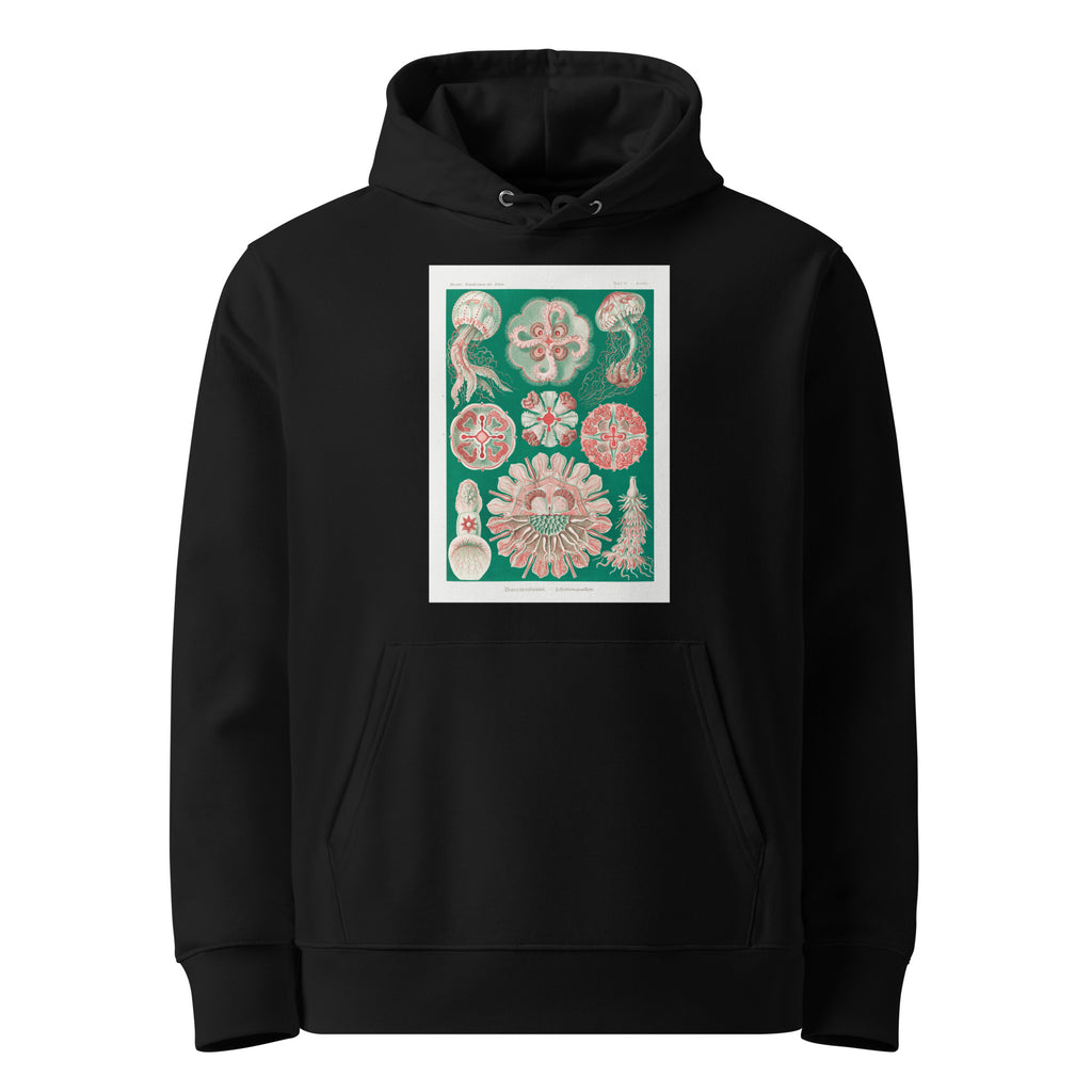 Black Hoodie Discomedusae Schweibenquallen Premium